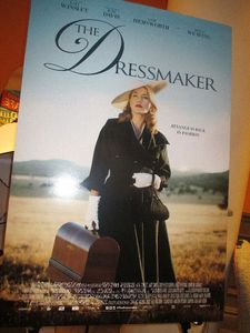 The Dressmaker US poster at the Crosby Street Hotel